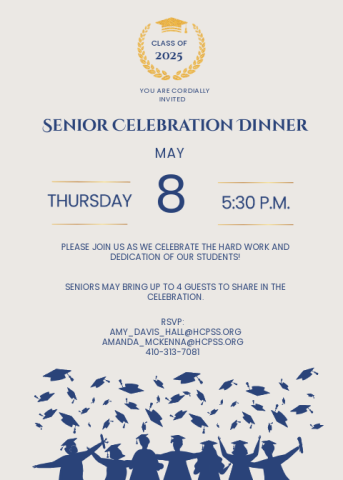 2025 Invitation Senior Celebration