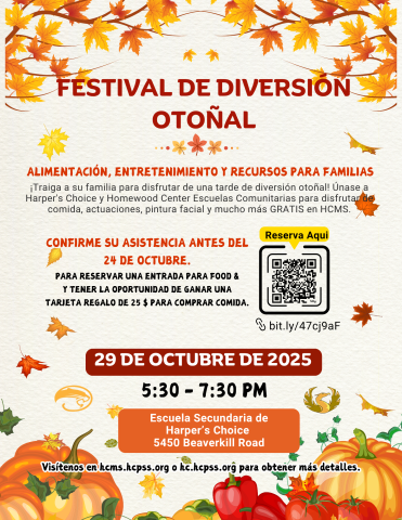 Fall Fun Fest Flyer - Spanish