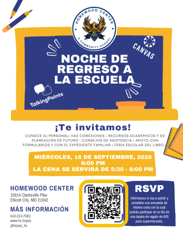 Back to School Night Flyer - Spanish
